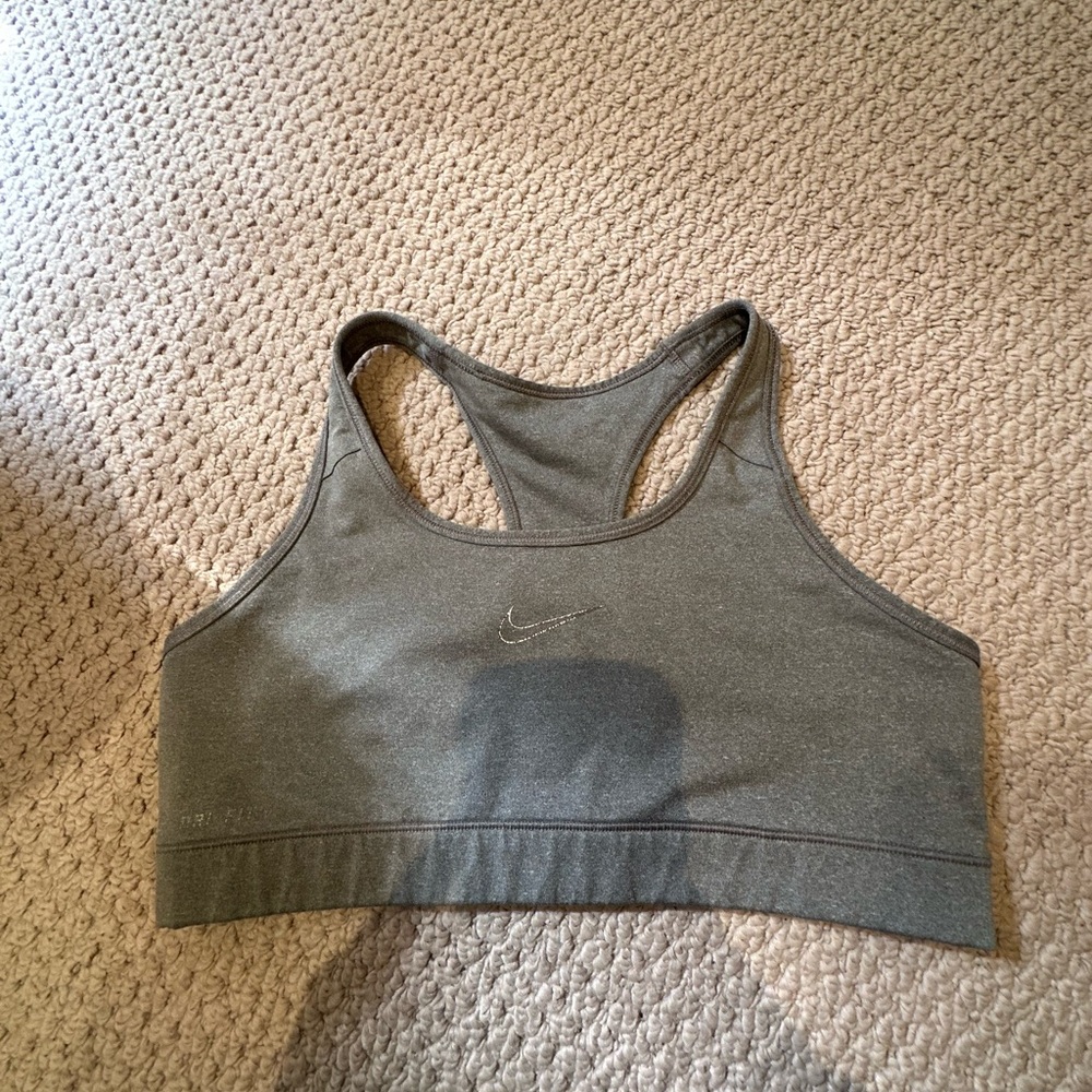 Nike Women's Charcoal Sports Bra